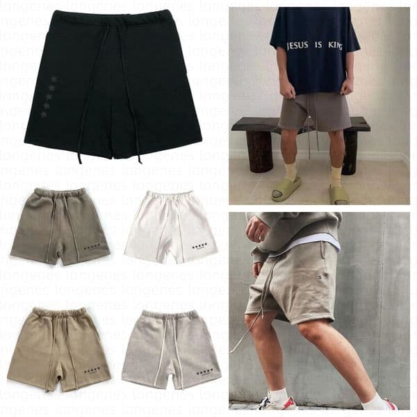 Short Designer men Letter Printed Mens shorts Loose Oversize Style Drawstring Knee Length summer Shorts Casual Sports
