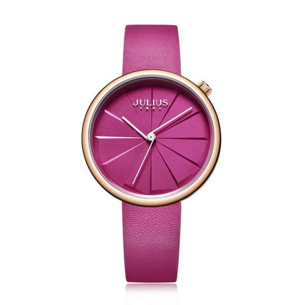 Julius Watch Japan Quartz Hours Fashion Dress Bracelet Leather Retro Simple Valentine Girls Birthday Gift Box 260429