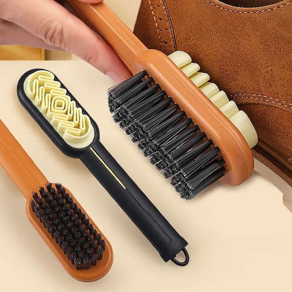 Long Handle 2 Sided Boot Cleaner Rubber Eraser Set Shoes Stain Dust Suede Cleaning Brush Clean Up Shoe Care 260429
