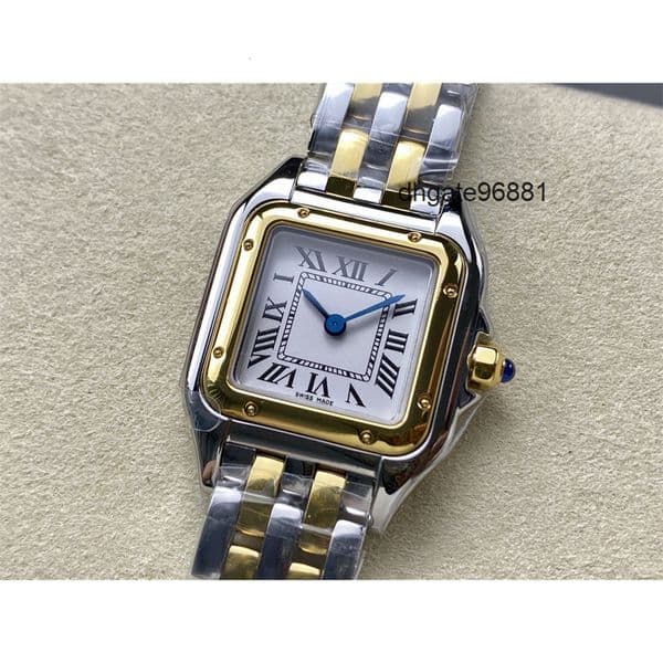 Top quality panthere watch super clone watches designer women mens watch swiss quartz movement sapphire glass 316L steel strap 22mm with box CHXF