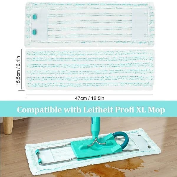 Mop Cover for Leifheit Profi XLLeifheit Household Cleaning Cloth Replacement Pad Floor Supplies 260428
