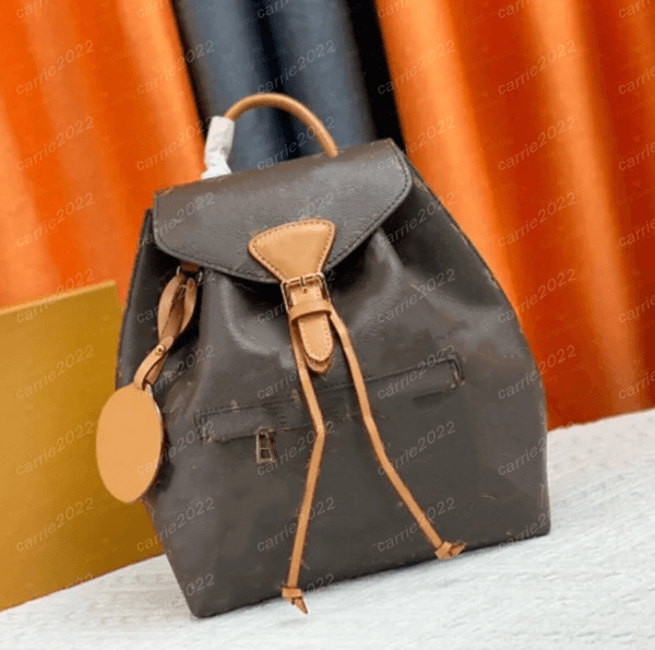 TOP Quality Designer Bag Leather Men's Travel bags for women highest quality Backpack Laptop Montsouris Monogram Empreinte Backpack M45501 M45410