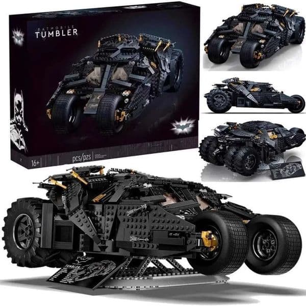 2026 New 76240 Batmobile Dark Knight Batman Vehicle Assembly Building Blocks Model Toy 1 Toy