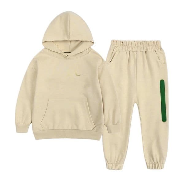 Clothing Sets 2-13years children's Clothing hoodie Sets BABY boys girls cotton Garment kids Designer printing high quality Outdoor sports sweater pants 2 PC Set