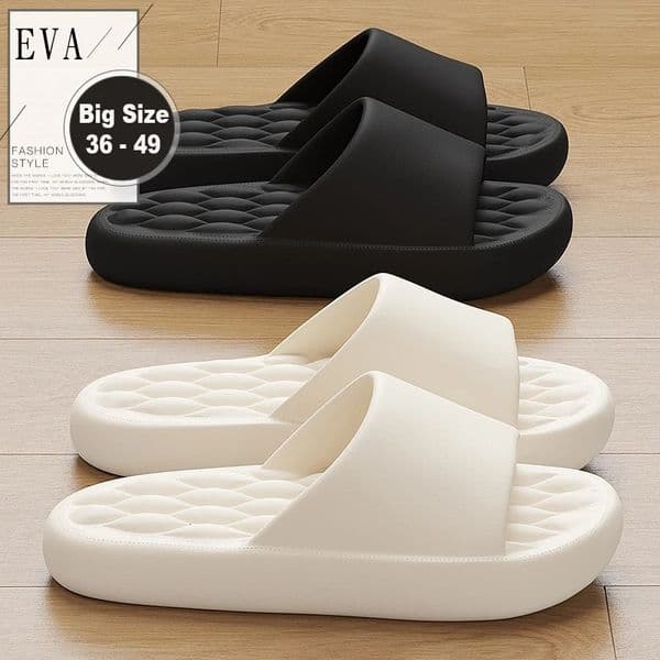Men Trend Summer Slippers Soft Nonslip Sole Cloud Sandals for Home Beach Indoor Outdoor Women Comfort Leisure Couple Shoes y260403