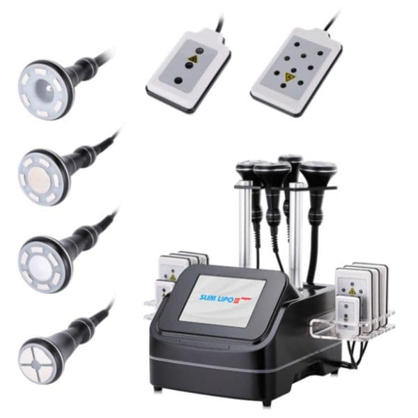 Professional 6 In 1 40K Slimming Equipment Vacuum Rf Lipo Laser S Shape Cavitation Machine For Beauty Salons223