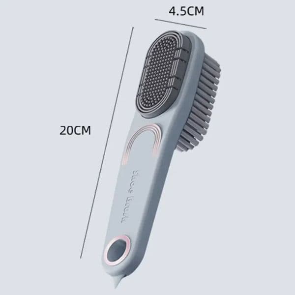 Doublesided Rubber Shoe Brush Soft Bristles Clothes Brushes Care Specialized Waterproof Dirt Removal Cleaning Tool 260429