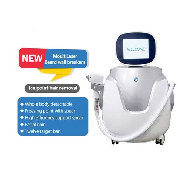 Portable Permanent Hair Removal 808Nm Laser Diode Hair Remove Machine Painless 808 Diode Laser Hair Removal Price Home Use