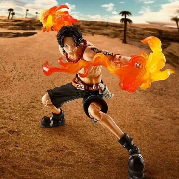 2026 New In Stock Bandai S.H.Figuarts SHF ONE PIECE Portgas.D.Ace SABO Luffy Kit Action Figures Model Toy Gift For Children C260309 Toy 001