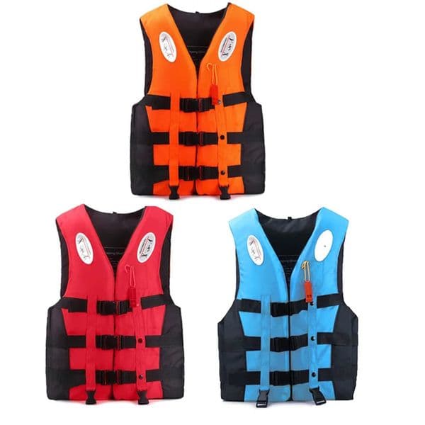 Life Jacket for Adults Children Water Sports Safety Men Women Vests skiing Rafting Surfing Kayaking Lifeguard 260429