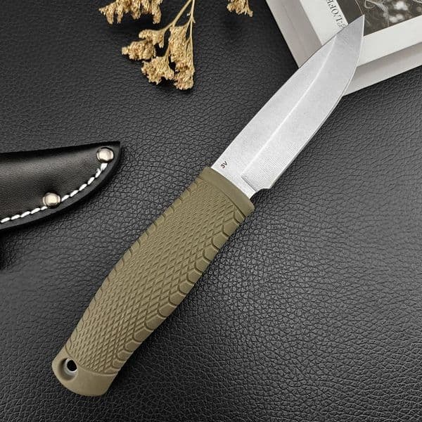 BM 200 Fixed Blade Knife Outdoor Hunting Camping folding knife Knives 3V Blade Nylon Fiber Handle EDC Survival Hiking Cutting Tools