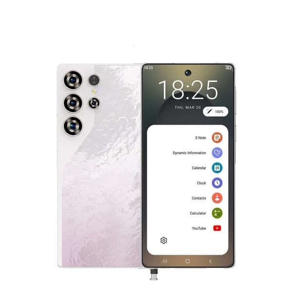 New S26Ultra cross-border hot-selling product in stock 6.8inch HD16GB+1TB Android 4G smartphone for foreign trade OTG