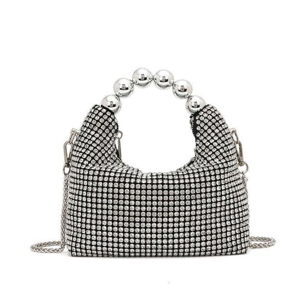 TAURUSCIAGA 2026 Summer New Full Diamond Handbag For Women, Fashion Chain Rhinestone Embellished Shoulder Bag, Ladies Crossbody Sling Bag Wholesale Rhinestone Bag