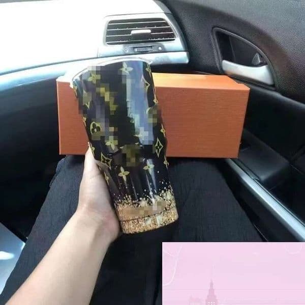 Wholesale Food Grade Stainless Steel Double Drinking Cup Gift Box Car Household Milk Tea Coffee Thermos Cups B2