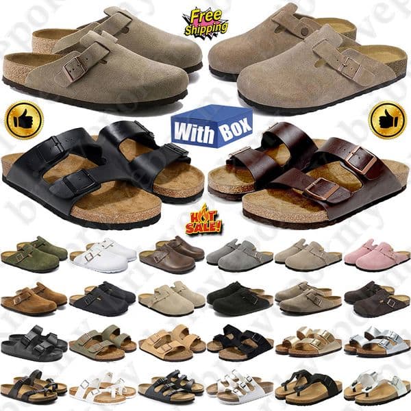 Designer birkenstockksandal birkenstockkclog berkinstok birkinstok sandals Boston slides clogs heels slippers sliders shoes sandles for mens womens quality
