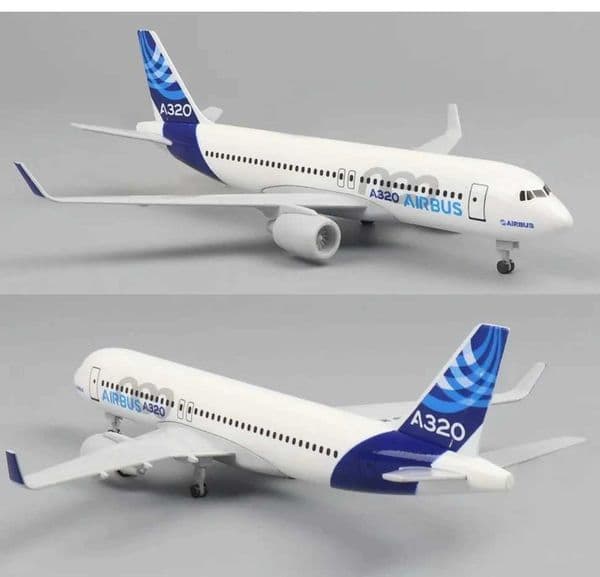 Diecast 20cm Airbus A320 Prototype Aircraft Simulation Alloy Airliner Model Family Toys And Ornaments A320 Crafts Gifts L260320 L260323