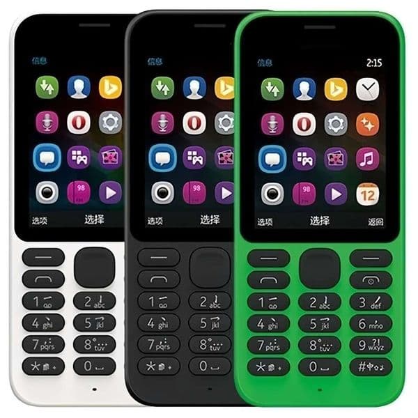 Cross-Border Foreign Trade Mobile 215 GSM 2G Dual SIM Non-Smartphone Straight-Bar Phone For Students And Elderly With Buttons Technology