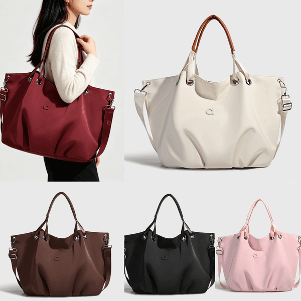 A2068 Trendsetting Gym Yoga Duffle Womens Large-Capacity Tote Bag Stylish Commuter Handbag with Sports Yoga Features