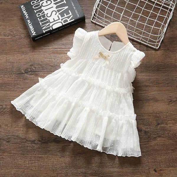Girls 2026 New Summer Dress Baby Girl Princess Dress Stylish Puffy Dress Toddler Dress Baby Dress Lightweight S260429