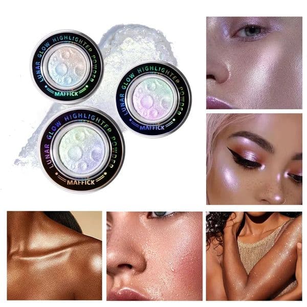 3 - Color High Gloss Powder With Permeable And Light Sensitive Texture Delicate And Comfortable Waterproof 260424