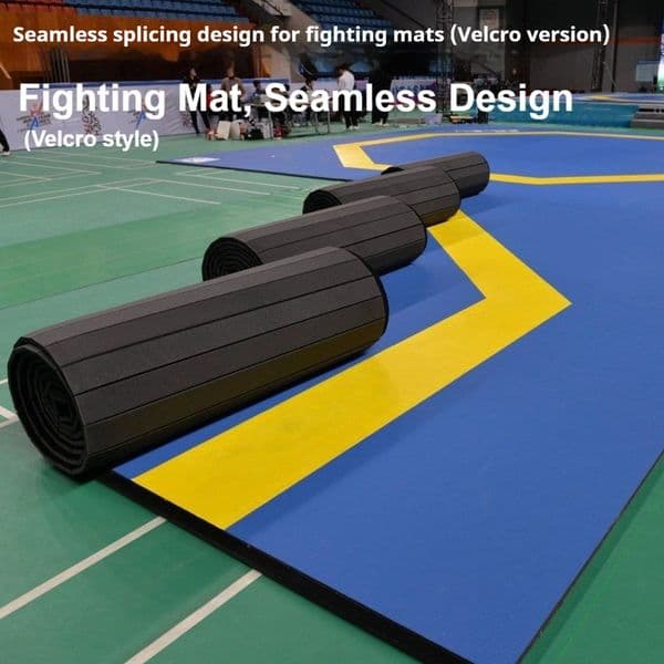 Professional Taekwondo Floor Mat Shock Absorption High Resilience Protective Mat for Boxing Gym Yoga Martial Arts Training