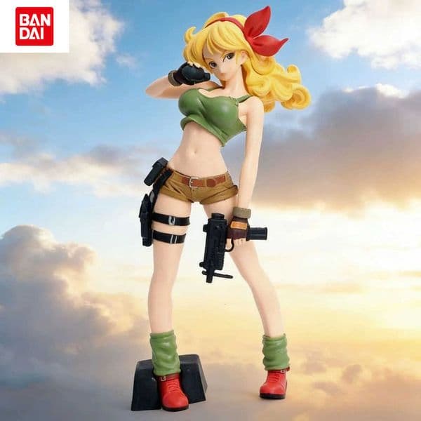 Bandai 24cm/94in Dragon Ball Figure Blonde Launch Figures Desktop Decoration Gift PVC Model Action Figures Decoration Collection Gi L260430