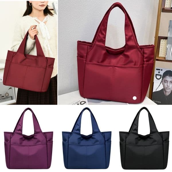 UU-L6052 New Unisex Yoga Bag Trend Portable Oxford Cloth Underarm Bag Leisure Multi-pocket Large-capacity Tote Bag Out Shoulder Bag
