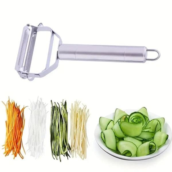 Stainless Double Sided Blade Multi-functional Peeler Vegetable Peeler Double Planing Grater Kitchen Accessories Cooking Tools 260428