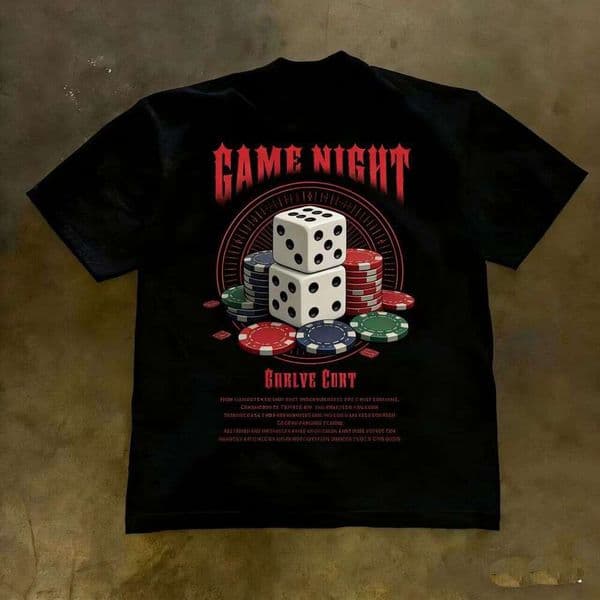 Retro Pure Cotton Short-Sleeve High Street Printed Streetwear 2026 European And American Trendy Hiphop Heavyweight Unisex Top