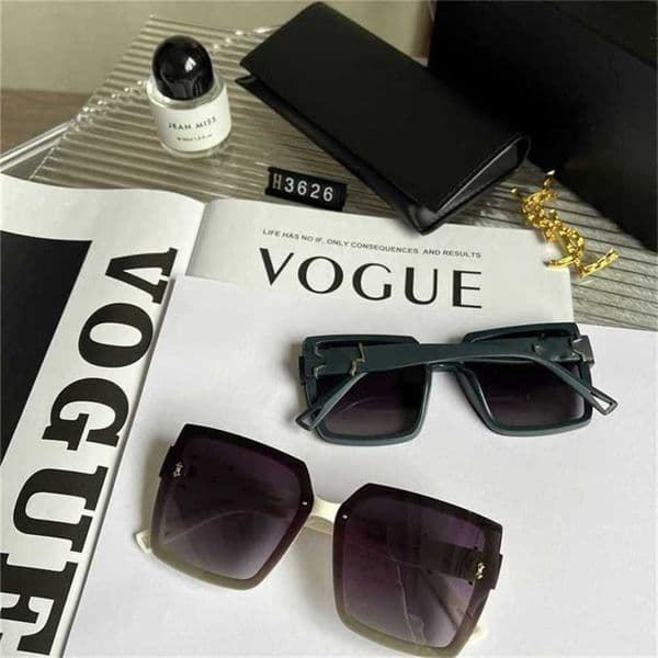 Sunglasses Luxury Designer Sunglasses Wholesale of Y letter fashion with high-end feel ins large face slimming UV resistant for women