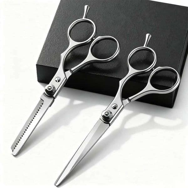 Professional hairdressing barber accesories Hair Thinning Cut Metal Scissors Tooth Shears Styling Tool cutting scissors C260131
