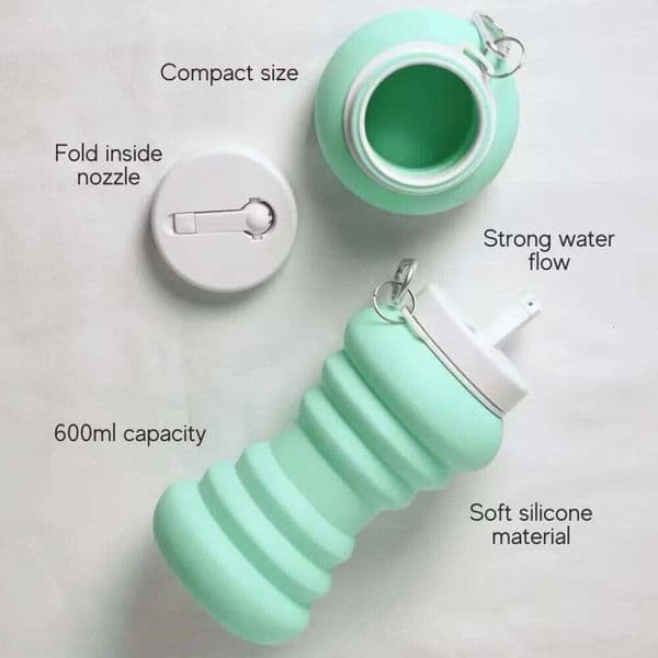 600ml Large Capacity Bidet Spray Portable Reusable Foldable Female Washer Irrigator Manual Operation Press-flush C260131