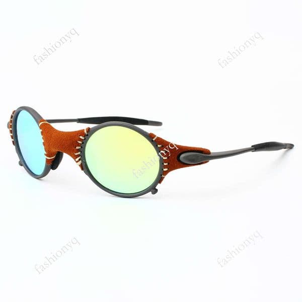 Zinc Alloy Retro Round Frame Polarized Designer Sunglasses For Men And Women Outdoor Sports Cycling Driving Sunglasses