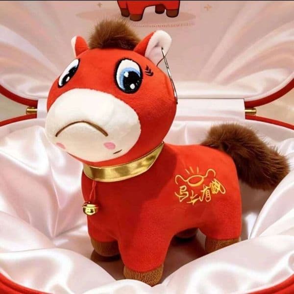 Sad Crying Happy Smile Shorse Plush Toy Keychain Upset Horse Stuffed Animal Dolls Pendant Unique Creative Gifts Mascots