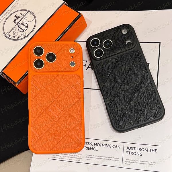 Vintage Carriage Designer Phone Case for iPhone 17 Pro Max 16 15 14 13 Pro Max Luxury Emboss Horse Letter Emboss Shockproof Leather TPU Bumper Shell iPhone17 Back Cover
