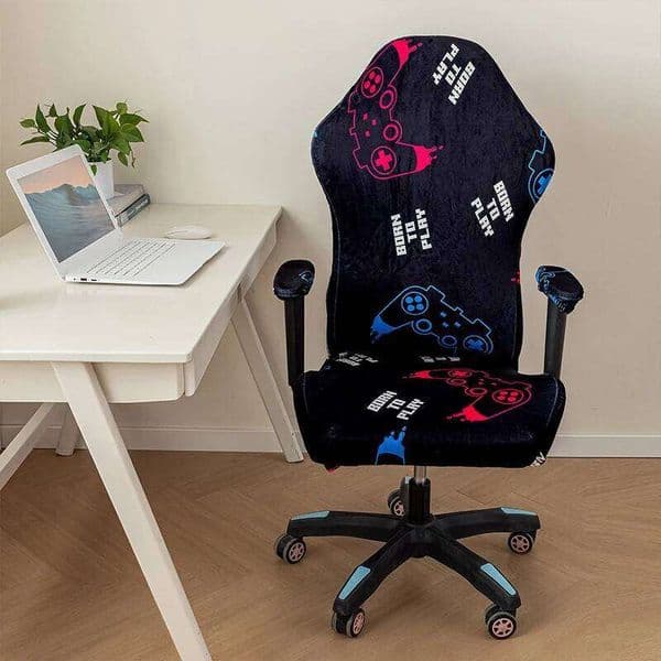 Office Gaming Chair Armchair Slipcovers Computer Seat Cover Stretch Rotating Lift Universal Soft Protector Splicover New 26Y0202