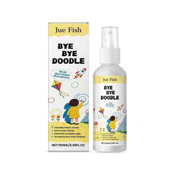 JUE FISH Graffiti Cleaner Household Wall Stain Care Pencil Crayon Instant Cleaning Spray S260202