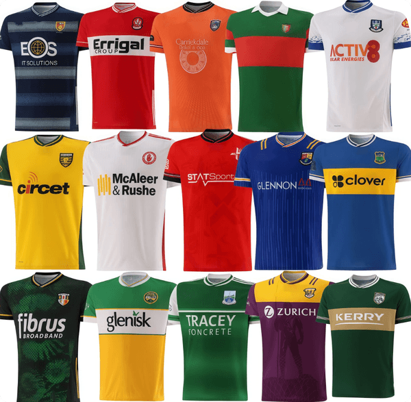 2026 GAA Rugby jerseys Louth Antrim Laois 26 27 Longford Cork Dublin Alternative Meath Kildare Offaly Galway Cavan Down Dublin Tyrone Derry rugby shirt