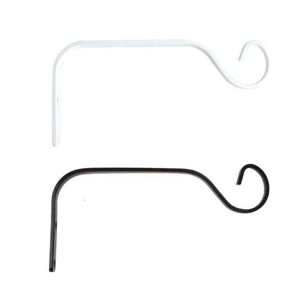 Wall Basket Iron Flower Pot Plant Support Hanger Hook Indoor Outdoor Home Garden Hanging Lantern Decoration 26Y0202