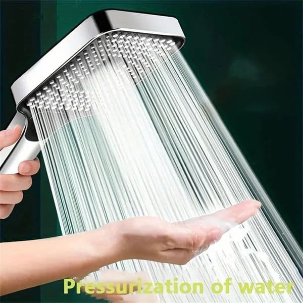 Adjustable Shower Head 3 Mode Rainfall Large Flow Showerhead High Pressure Water Saving Mixer Bathroom Accessories 260122