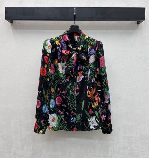 2026 Spring/Summer New Floral Printed Shirt