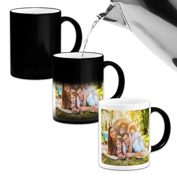Custom Your Own Color Changing Mug Po Magic Mug Gift to Dad Mom Kids Birthday Surprise Gift Mug 260124