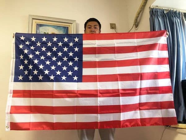 2026 New 60X90 90X150cm Double Sided Printed Polyester Stars And Stripes United States Us Usa American cologne Flag perfume Free Shipping
