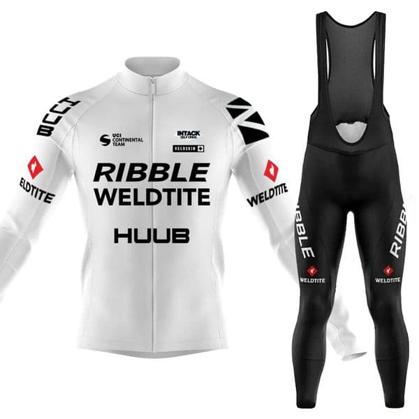 2026 New Mens Cycling Clothing Set Fluorescent Green Winter Thermal Fleece outdoor Long Sleeve Racing Jersey Bib Pants Suit For Men Free Shipping