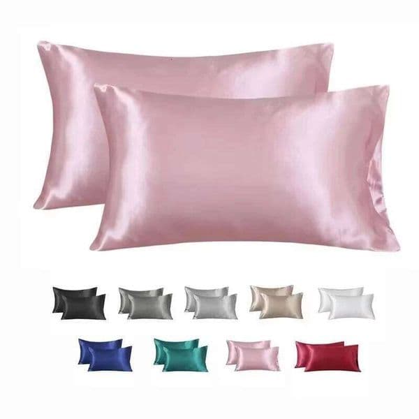 Pillowcase Silk Cover Silky Satin Hair Beauty case Comfortable Pillow Case Home Decor 26Y0202