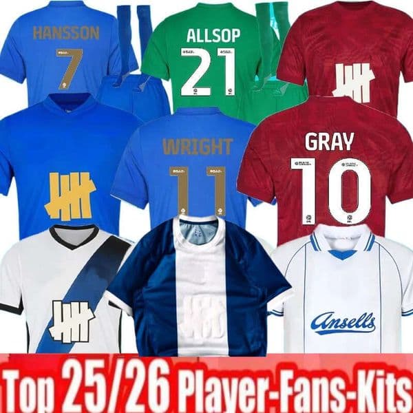 25 26 Birmingham soccer jerseys hird City 2025 2026 Camiseas KLARER JUTKIEWICZ HANSSON WRIGHT DYKES WILLUMSSON Davies Sansfield Aduls Kids KIT fooball