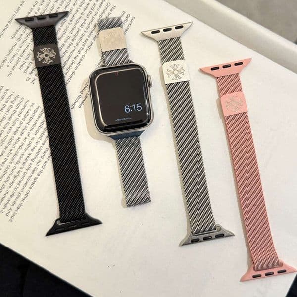 Mesh Metal Apple Watch Band for iWatch Series 2-10 Ultra SE Fashion High Quality