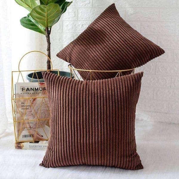 Corduroy 40X40 45X45 50x50 30x50 CM Soft Plush Flannel Cushion Cover Fluffy Couch Pillow Case for Sofa Living Room 26Y0202