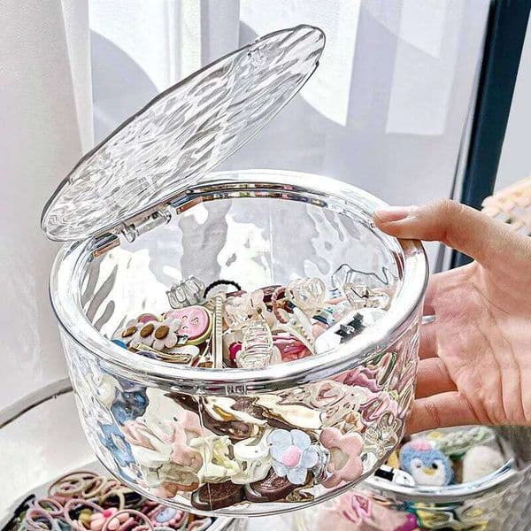 Box Capsule Detergent Organizer Laundry Pods Container With Lid Transparent Acrylic Storage Case 26L0203