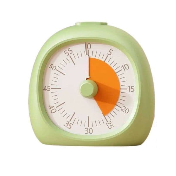 Useful Plastic Visual Silent Focus Aid 60 Minute Countdown Timer Study 26Y0203